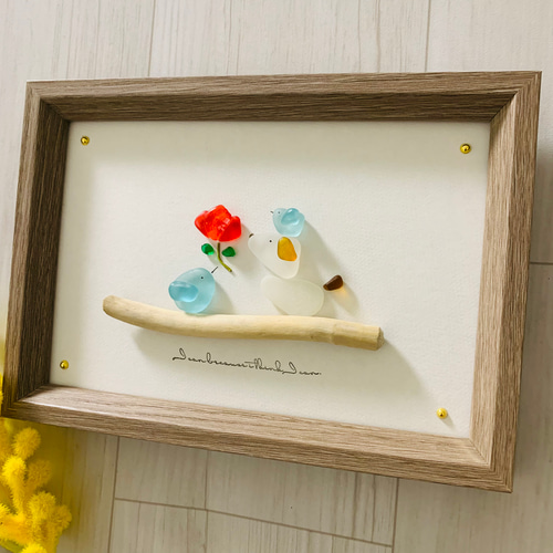 宝石画 フラワーアート 金色フレーム 宝石画 フラワーアート 金色フレーム