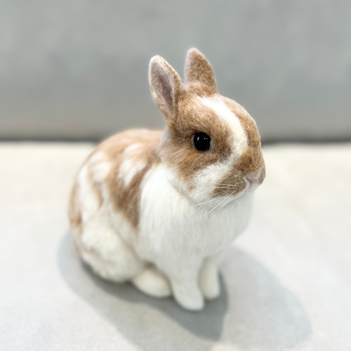 おまかせオーダー】【S・M・L】羊毛フェルト うさぎ ペット うち おまかせオーダー】【S・M・L】羊毛フェルト うさぎ ペット うち