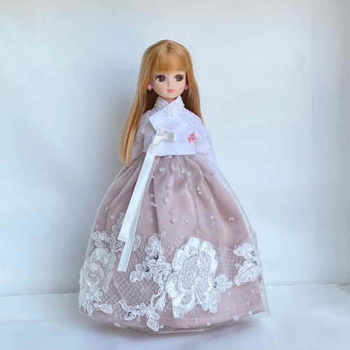 c16 ハンドメイド リカちゃん チマチョゴリ その他人形 Quutane