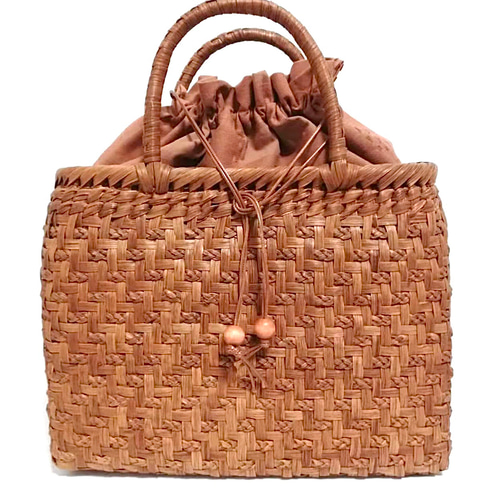 山葡萄バッグ定番三つ編み かごバッグ 山葡萄バッグ魅力 通販｜Creema  