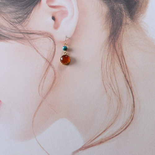 Creema限定 ポイントアップ】14kgf＊7月の誕生石＊カーネリアンと  