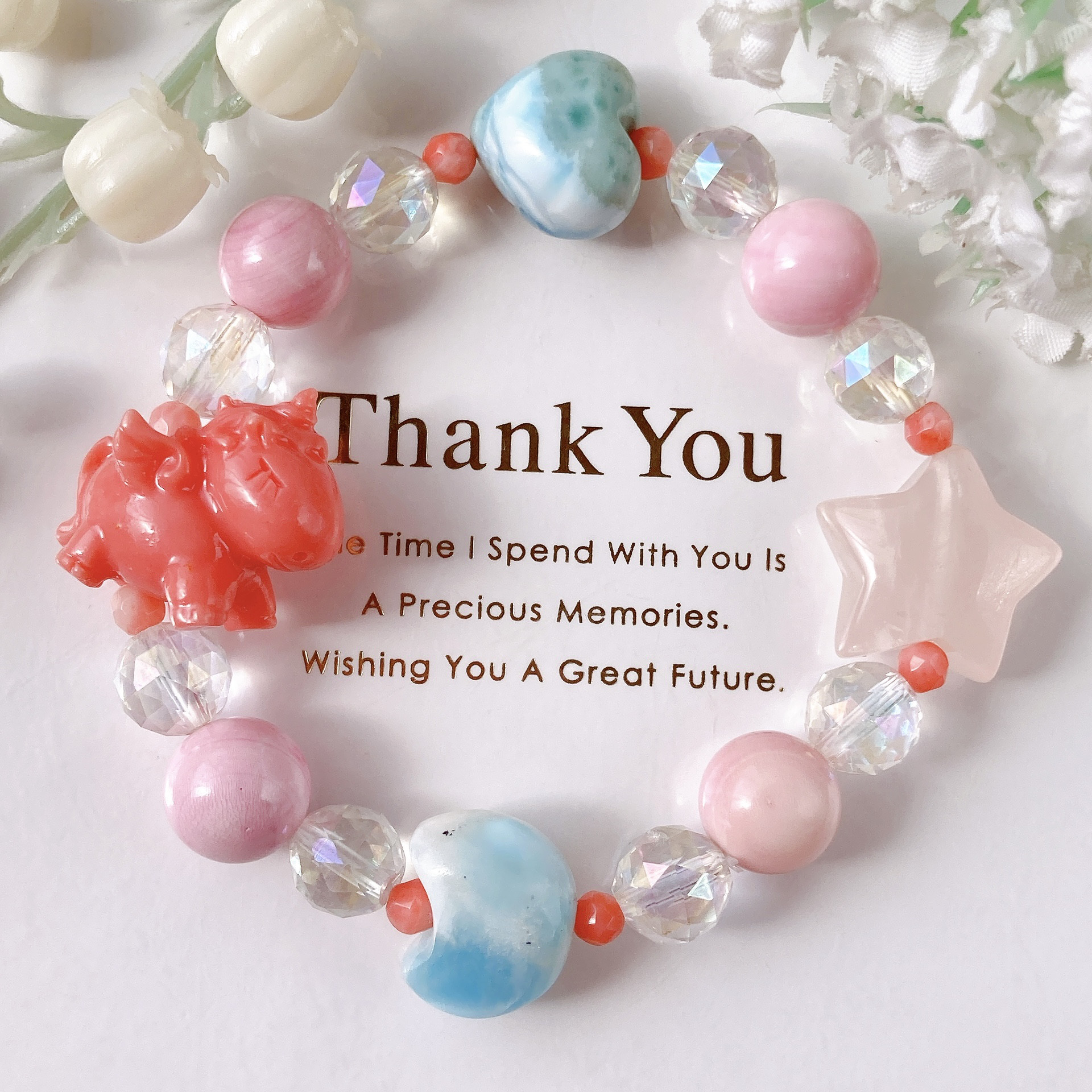 ❤︎バレンタインセール ❤︎ ローズクォーツ ユニコーン ② 【公式通販】