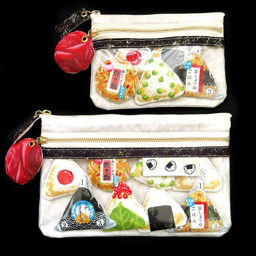 着せ替えできる！？おにぎり屋さんポーチDX・昆布（ほかほか
