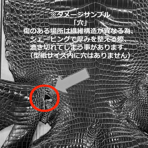 ワニ革 クロコ グレージング仕上げ クリームソーダ「BAG製作向け ワニ革 クロコ グレージング仕上げ クリームソーダ「BAG製作向け
