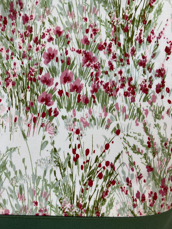 ローラ・アシュレイの花柄プリントの大きめトートバッグ　#149 8枚目の画像