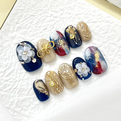 𝐚𝐣𝐲𝐮 𝐧𝐚𝐢𝐥 ❁ﾈｲﾙﾁｯﾌﾟ専門店 | . プロのネイリストが袴の