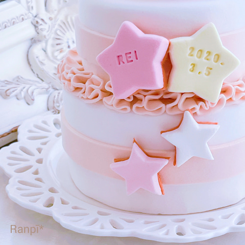 クレイケーキ*月&お星様 その他インテリア雑貨 Claycake『Ranpī