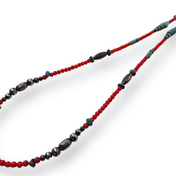 インディアンジュエリーネックレス ナバホ族 シルバー925 ターコイズ