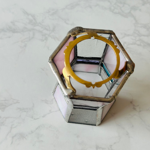 goalzeroランタンシェード『lume』ピュアピンク #ステンドグラス