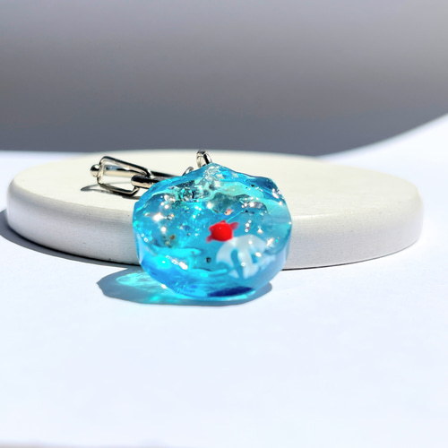 藍様おまとめ。レジン キーホルダー ペンダント