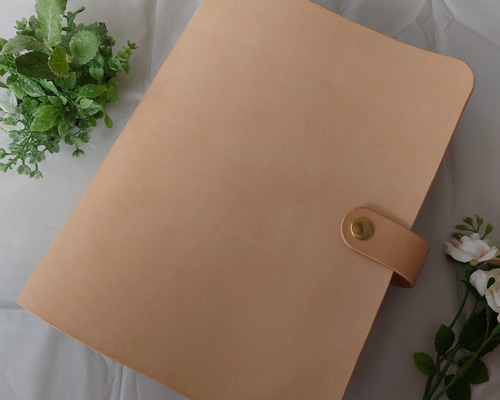 【真鍮と本革のルーズリーフバインダー　B5サイズ】ルーズリーフファイル　26穴 450835f5b1283678d4f913dfc7d2b9