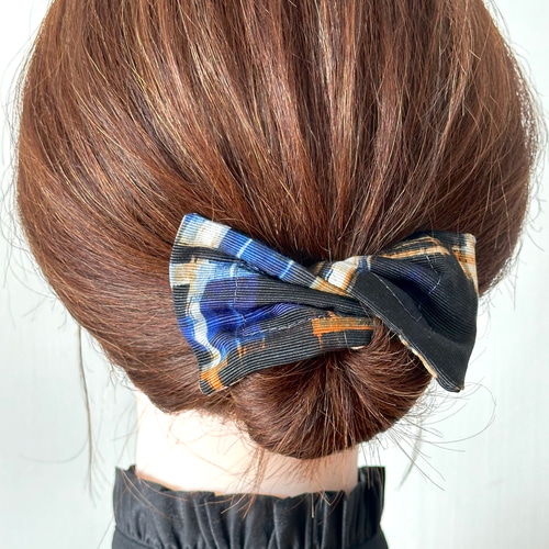 大人カラーのデフトバン細め お団子メーカー ヘアアクセサリー 
