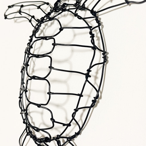 ウージ染め タペストリー ウミガメ