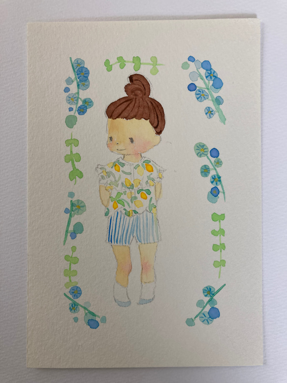 水彩画イラスト 原画 ポストカード イラスト kohana.don 通販 水彩画イラスト 原画 ポストカード イラスト kohana.don 通販