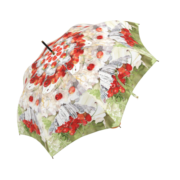 【受注生産】佐藤錦の雨傘２　（イギリス製）梅雨対策2023 4枚目の画像