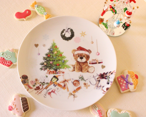 くま クリスマス 器 皿 a91f31631a9d55ff65908c71042857