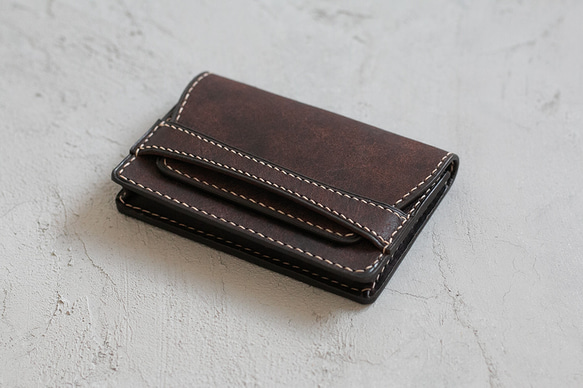 ［ 刻印無料 ］Card case｜本革の名刺入れ Classic_model 4枚目の画像