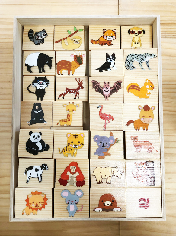 どうぶつ絵かるた その他アート palette zone 通販 16102243｜Creema