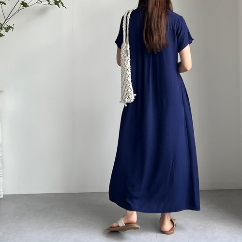 【新品未使用】familiar ネイビー 半袖ワンピース160 bed1467206579431fd99376195e353