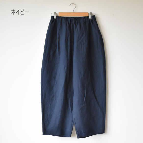 寬鬆版型和舒適的亞麻褲 [SOPT283S] 第15張的照片