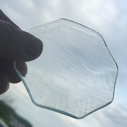 昭和ガラス食器　レトロガラストレイ　穂波　SDGs 1枚目の画像