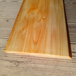 【木製看板製作】 一枚板 桧 17cm×47.5cm 6枚目の画像