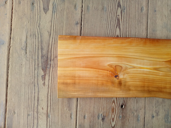 【木製看板製作】 一枚板 桧 17cm×47.5cm 8枚目の画像