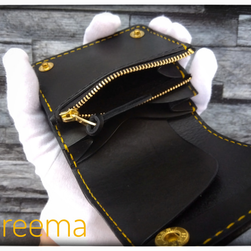 限定品☆お札を折らず収納◇トラッカー ミニ コンパクト ◇ オイル  