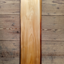 【木製看板製作】 一枚板 桧 17cm×51cm 3枚目の画像