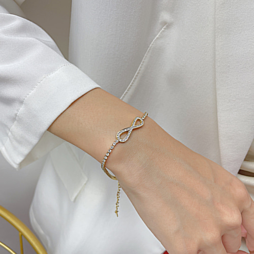 ステンレス ブレスレット 金属アレルギー対応 キュービック