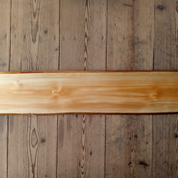 【木製看板製作】 一枚板 桧 18cm×80cm 2枚目の画像