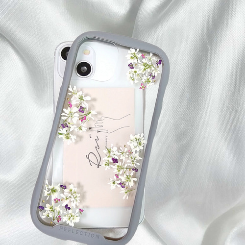 押し花iPhoneケース 押し花ケース、iPhone 16、iPhone 15 Plus、 Google pixel 9