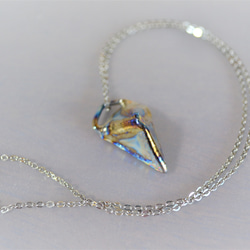 titanium pendant・polygonal・純チタンペンダント・斑の多角・B 1枚目の画像