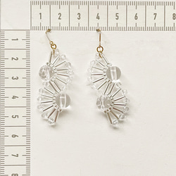 【2点セット】clear earrings 7枚目の画像