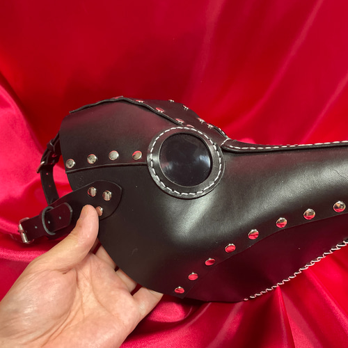 ペストマスク　革製 ペストマスク　革製