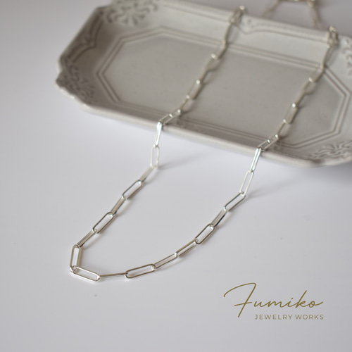 KARASUシルバーB459 used silver925 ワイヤー チョーカー ネックレス アクセ