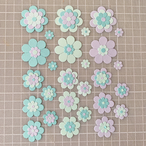 ◉送料込み◉クラフトパンチ 花 アルバム 結婚式 飾り 寄せ書き