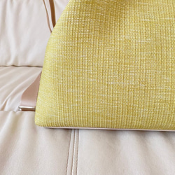 日本製　どこのお店でも出逢えない‼️型くずれしにくい加工とはっ水効果のある生地スイジン仕様のトートバッグ 10枚目の画像