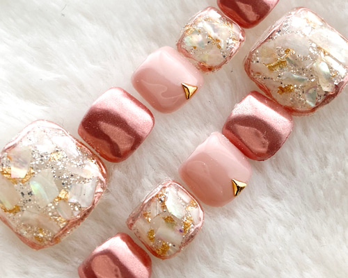 フットネイル◆親指２枚◆ペディキュア◆ジェルネイル◆ フットネイル◇親指2枚◇ペディキュア◇ジェルネイル◇ 【公式通販】