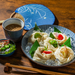 ［10人前］【太口】小豆島手延べ太そうめん　1kg　素麺　そうめん　ひやむぎ　冷麦　小豆島　御贈答　ギフト 1枚目の画像