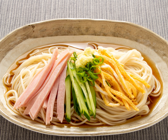 ［10人前］【太口】小豆島手延べ太そうめん　1kg　素麺　そうめん　ひやむぎ　冷麦　小豆島　御贈答　ギフト 3枚目の画像