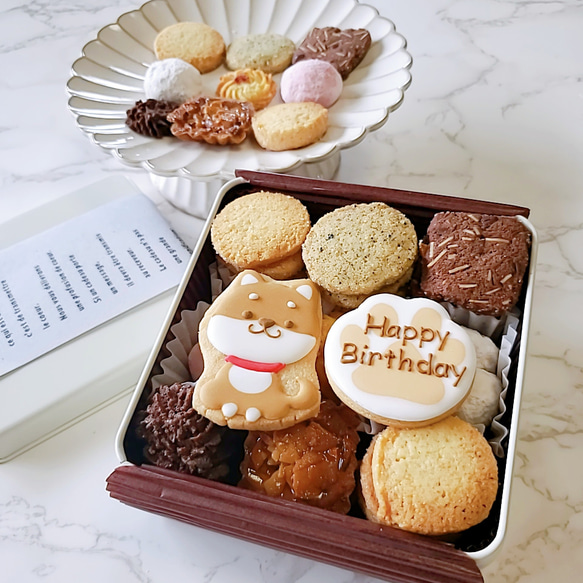 可愛い柴犬クッキー缶 クッキー CAN-tasticcookies! 通販 16106034