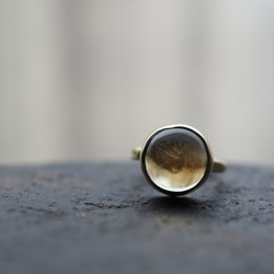 citrine brass ring (suetsumuhana) 9枚目の画像