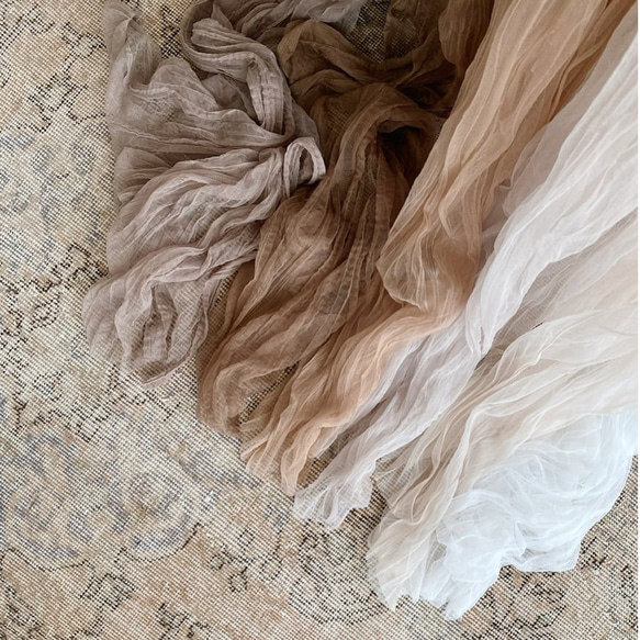 Tulle / 10 color | チュール | 生地 | 撮影 | おうちスタジオ | 誕生日 | 飾り付け 7枚目の画像