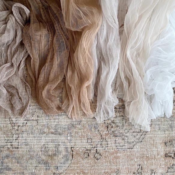 Tulle / 10 color | チュール | 生地 | 撮影 | おうちスタジオ | 誕生日 | 飾り付け 1枚目の画像