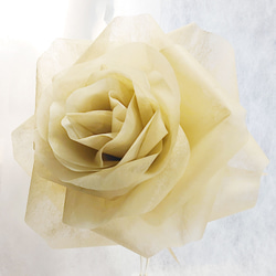 【ジャイアントフラワー 手作りキット 初級 ローズ S 】 Giant Flower 花径約30cm 結婚式 誕生日 6枚目の画像