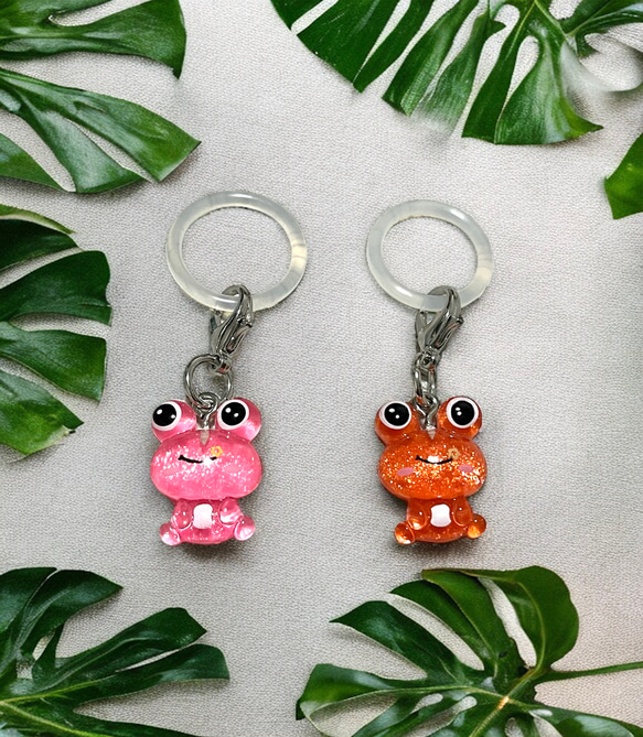 限定品❤︎ラスト1点！♡キラキラ☆カエルちゃん チャーム