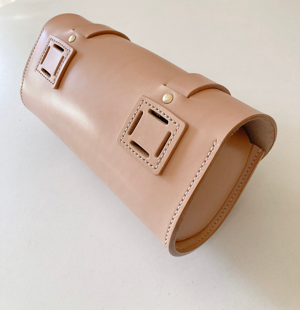 本革ツールバッグ✳︎バイク✳︎サイドバッグ✳︎本革キャリアバッグ＊ヌメ革✳︎栃木レザー✳︎サドルレザー 