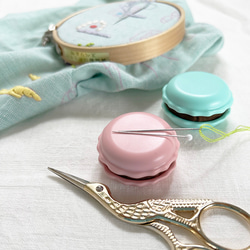 マカロン 針やすめ&針みがき[刺繍道具/手芸道具] その他素材 クロヤギ