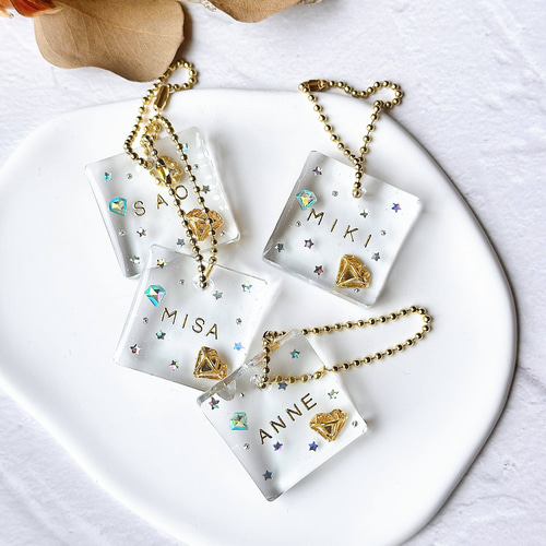 あんあん様ご確認用レジンで写真チャームオーダー品